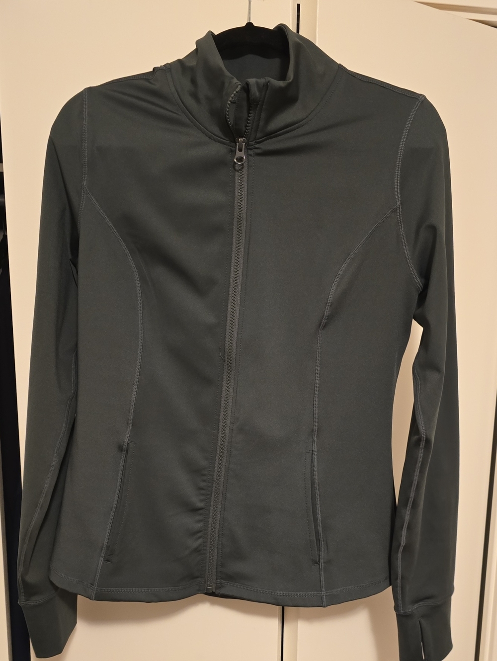 Velocity Women's Dark Gray Full-Zip Utility Jacket
